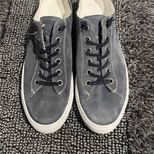 Paul Green Gray Suede Sneakers - new cond.